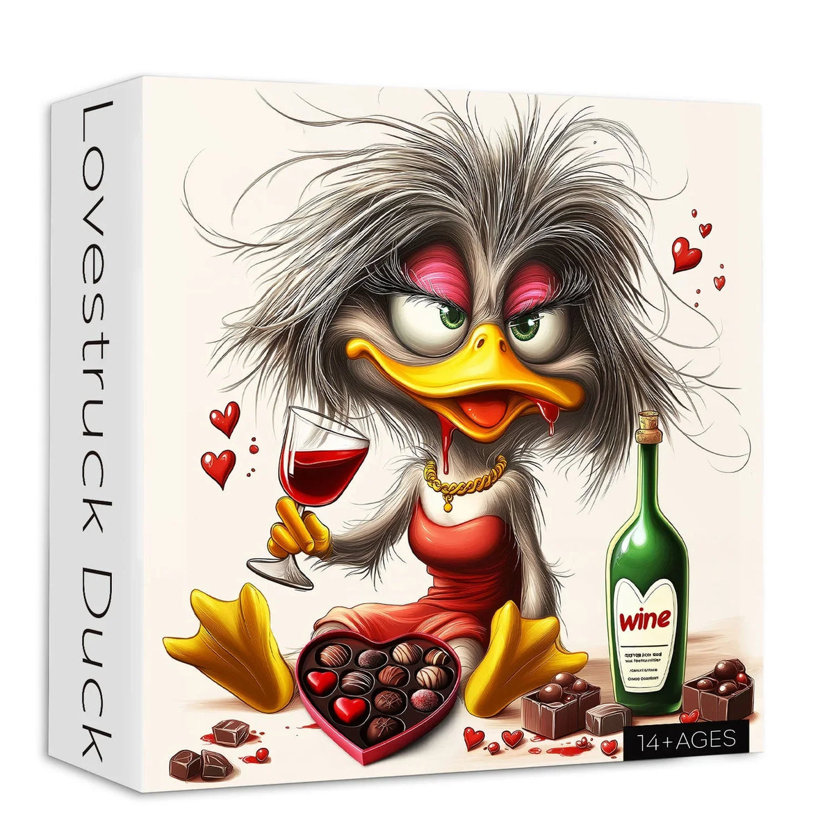 Puzzle Canard Lovestruck 1000 pièces