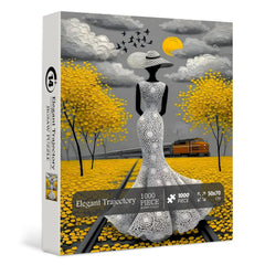Trajectoire élégante Puzzle de puzzle 1000 pièces