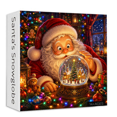 Santa's Snowglobe Jigsaw Puzzle 1000 Pieces