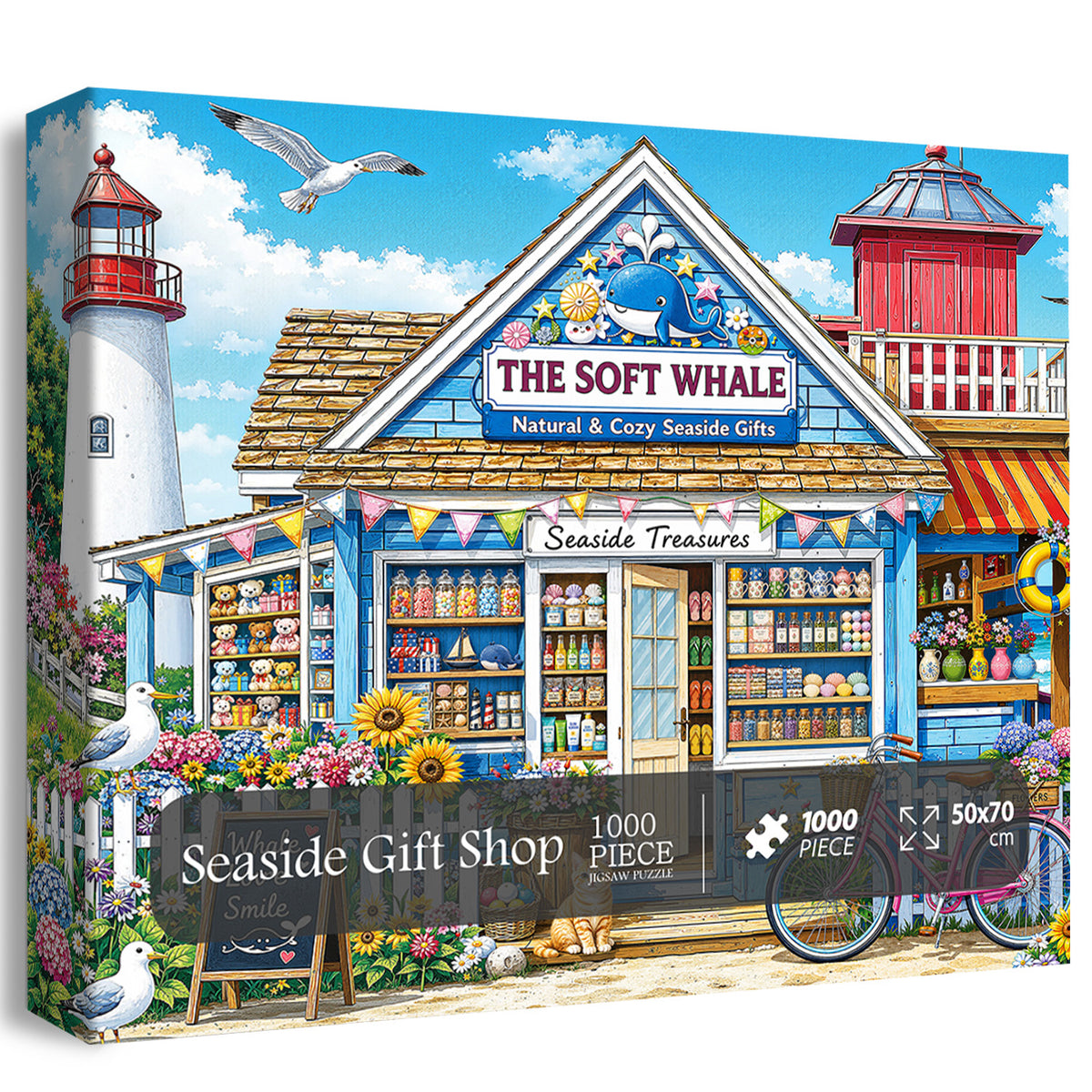 Seaside Gift Shop Jigsaw Puzzle 1000 Pieces