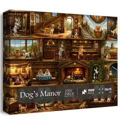 Dog's Manor Jigsaw Puzzle 1000 Pieces