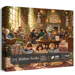 Joy Within Books Jigsaw Puzzle 1000 Pieces