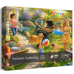 Summer Gathering Jigsaw Puzzle 1000 Pieces