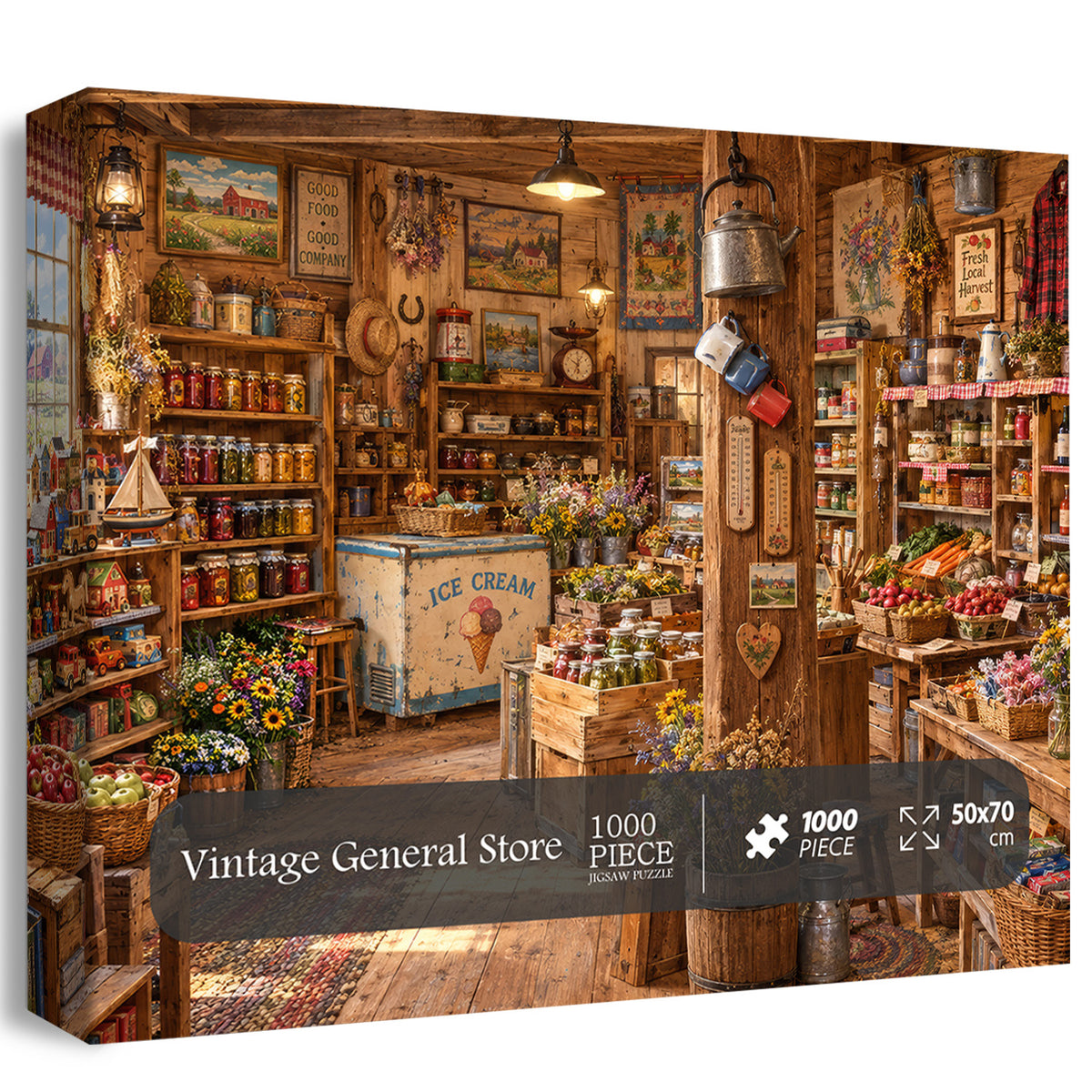 Vintage General Store Jigsaw Puzzle 1000 Pieces