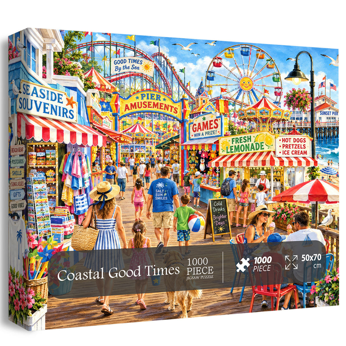 Coastal Good Times Jigsaw Puzzle 1000 Pieces