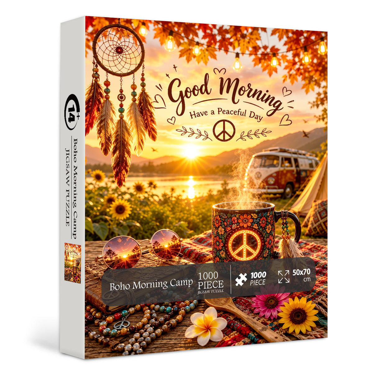 Puzzle Boho Morning Camp 1000 pezzi