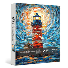 Puzzle de puzzle du phare mosaïque 1000 pièces