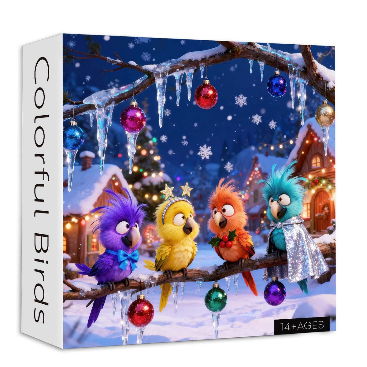 Colorful Birds Workshop Jigsaw Puzzle 1000 Pieces