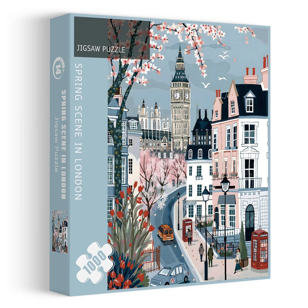 Spring Scene in London Jigsaw Puzzle 1000 Pieces