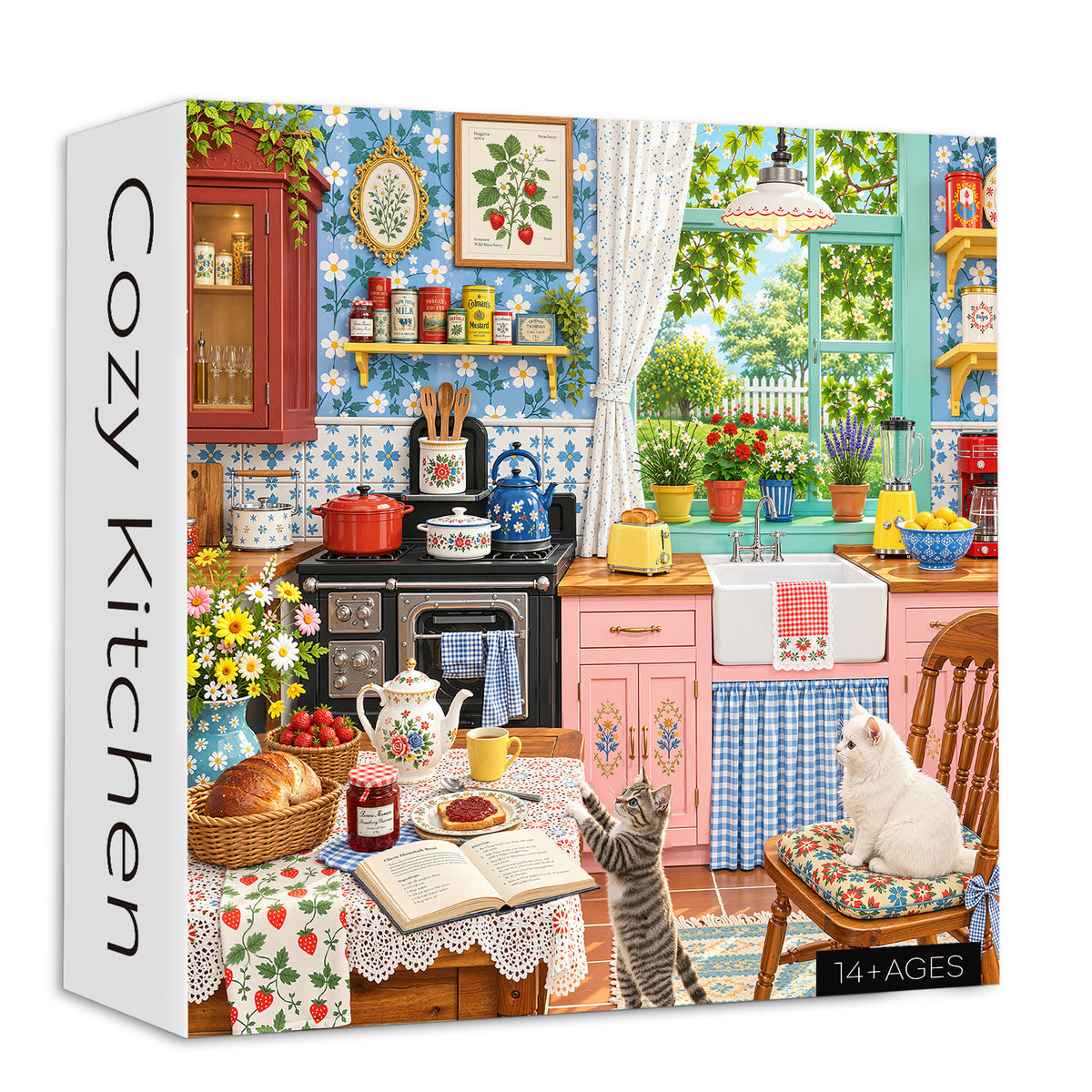 Cozy Kitchen Jigsaw Puzzle 1000 Pieces