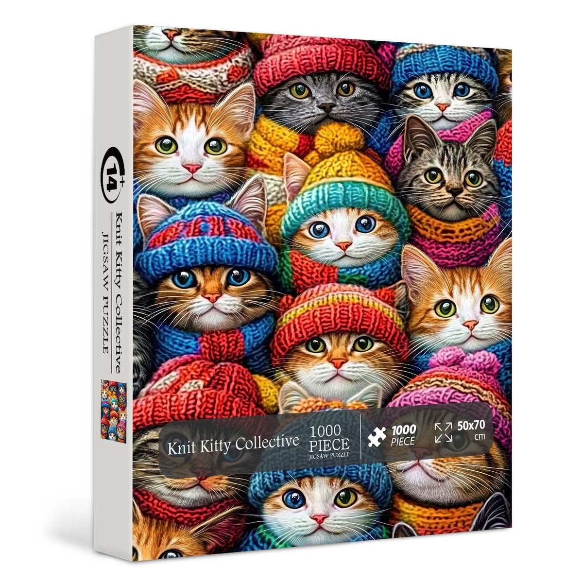 Knit Kitty Sammelpuzzle 1000 Teile