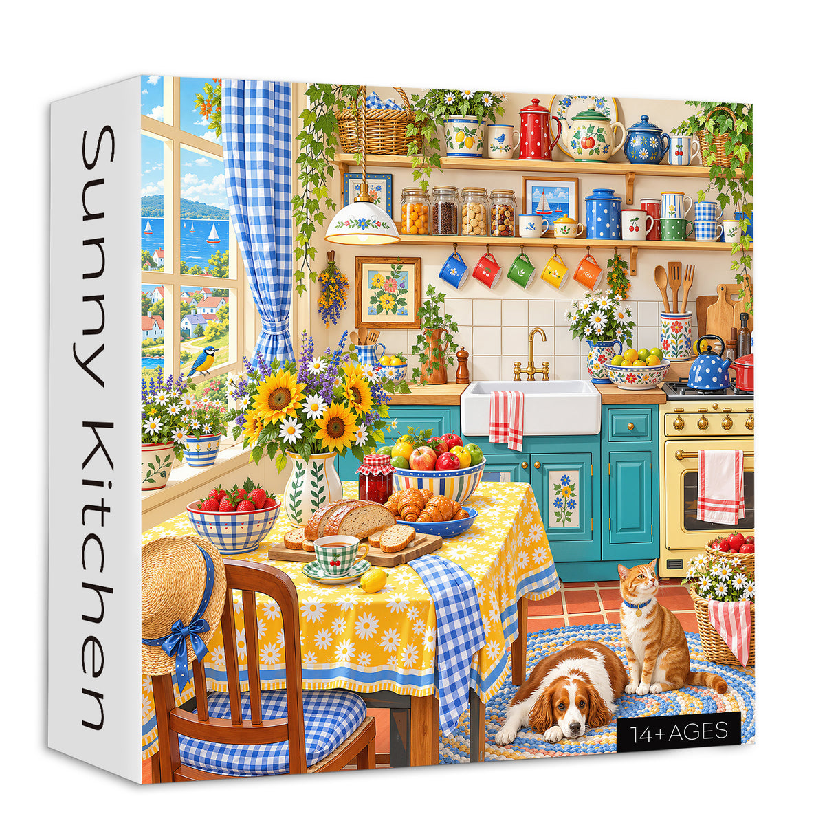Sunny Kitchen Jigsaw Puzzle 1000 Pieces
