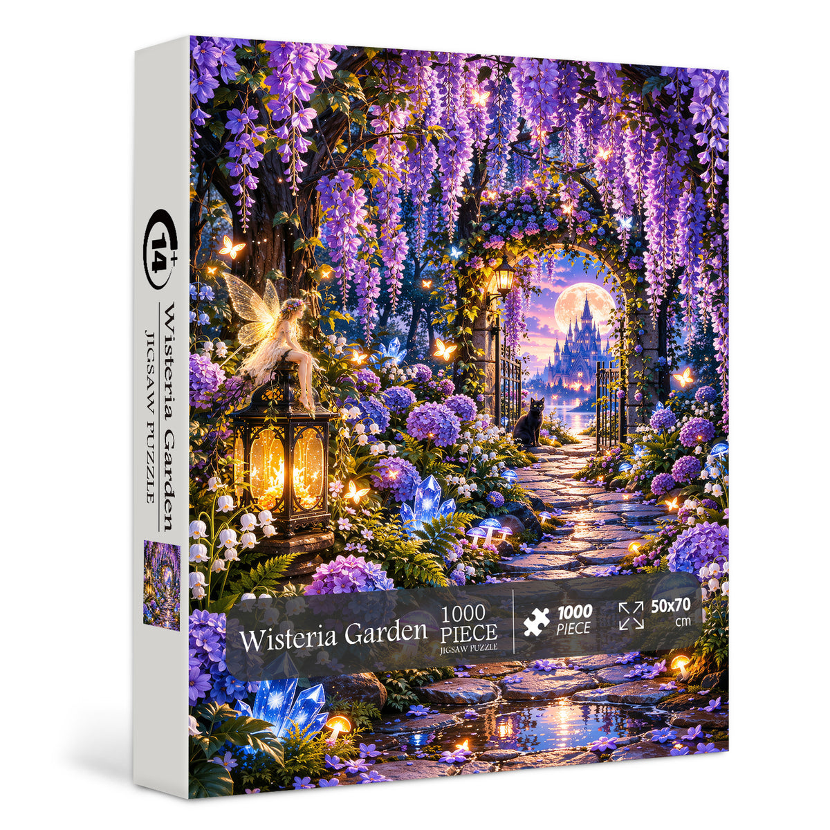 Wisteria Garden Jigsaw Puzzle 1000 Pieces