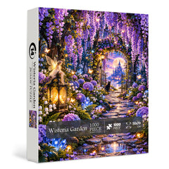 Wisteria Garden Jigsaw Puzzle 1000 Pieces