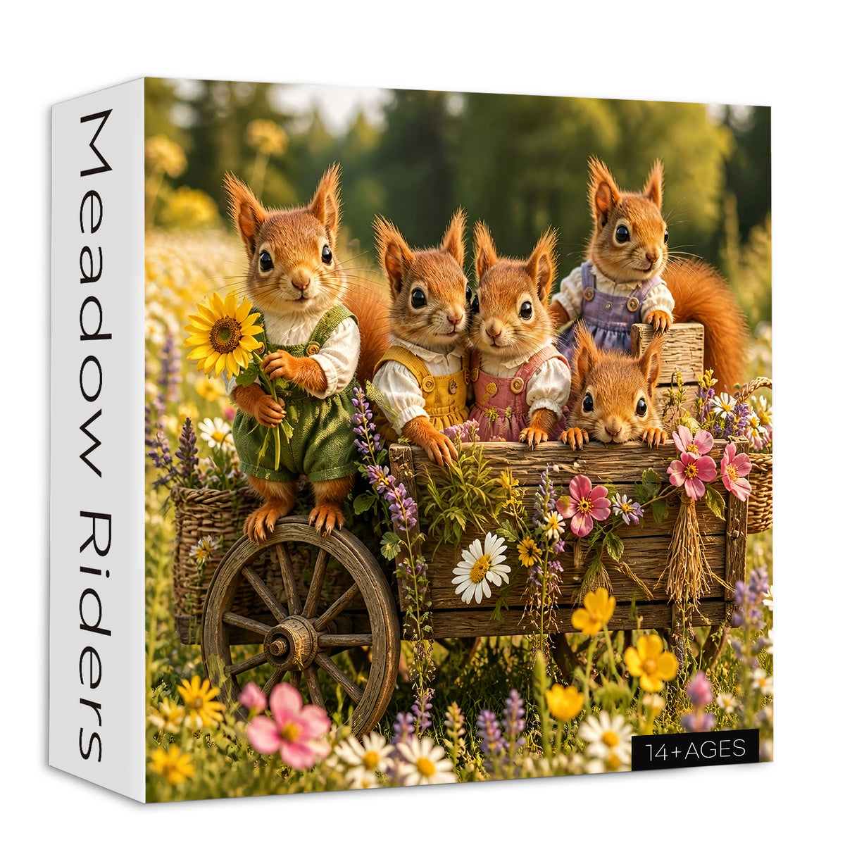 Meadow Riders Jigsaw Puzzle 1000 Pieces