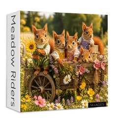 Meadow Riders Jigsaw Puzzle 1000 Pieces