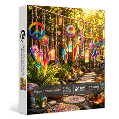 Hippie Dream Garden Jigsaw Puzzle 1000 Pieces