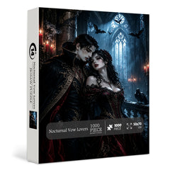 Nocturnal Vow Lovers Jigsaw Puzzle 1000 Pieces