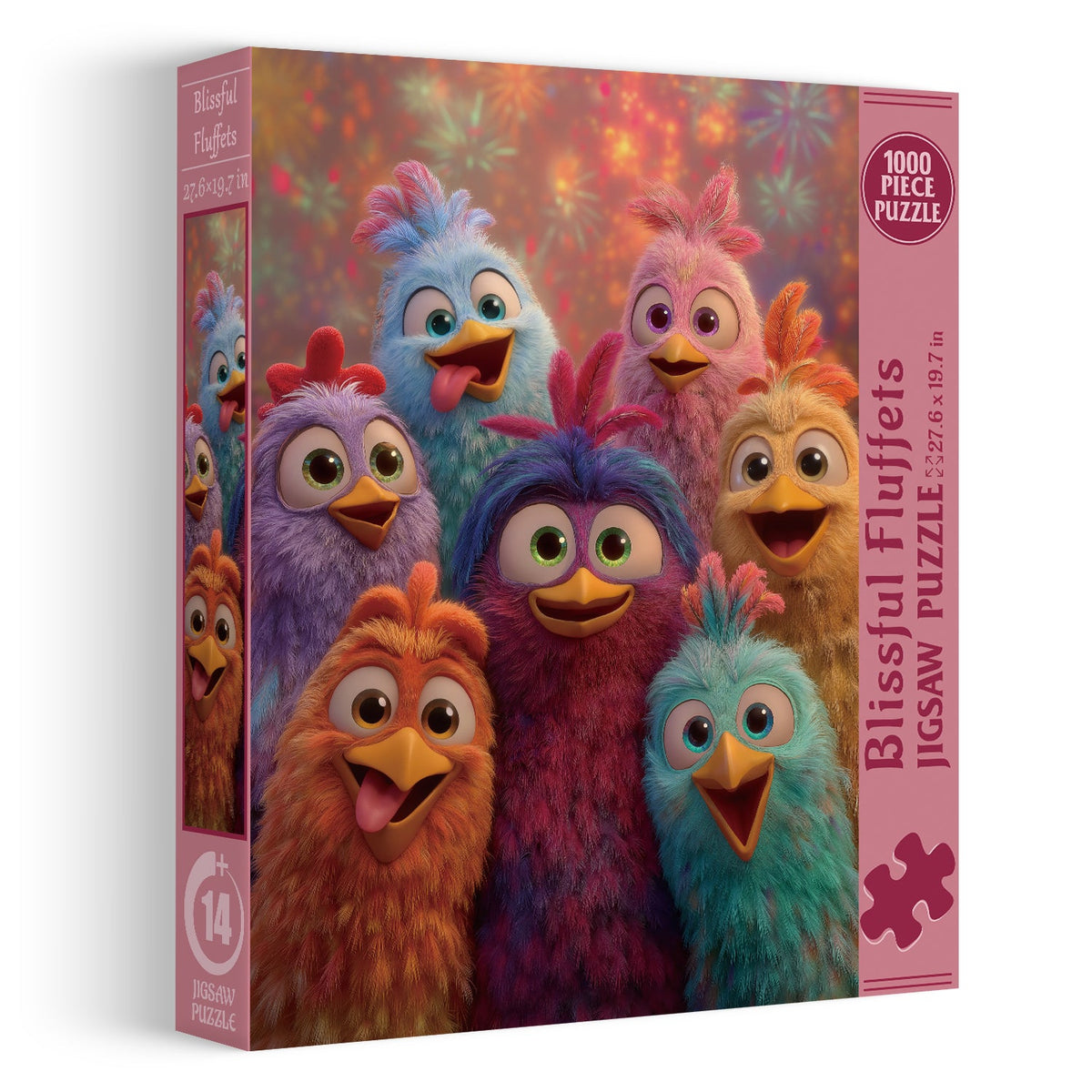 Puzzle Blissful Fluffets 1000 pezzi