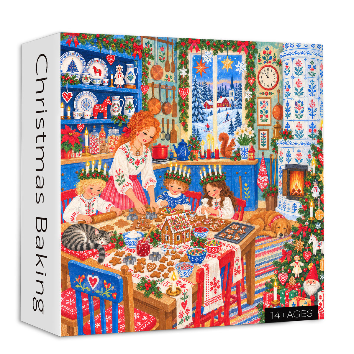 Christmas Baking Jigsaw Puzzle 1000 Pieces