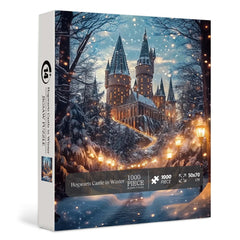 Poudlard Castle en hiver Puzzle 1000 pièces 1000 pièces