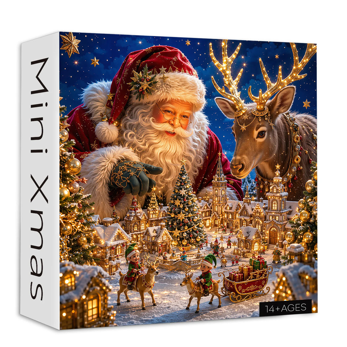 Mini Xmas Jigsaw Puzzle 1000 Pieces