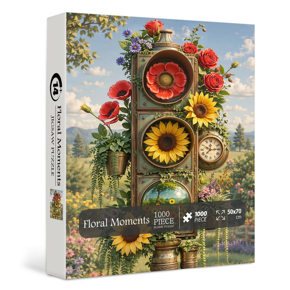 Floral Moments Jigsaw Puzzle 1000 Pieces