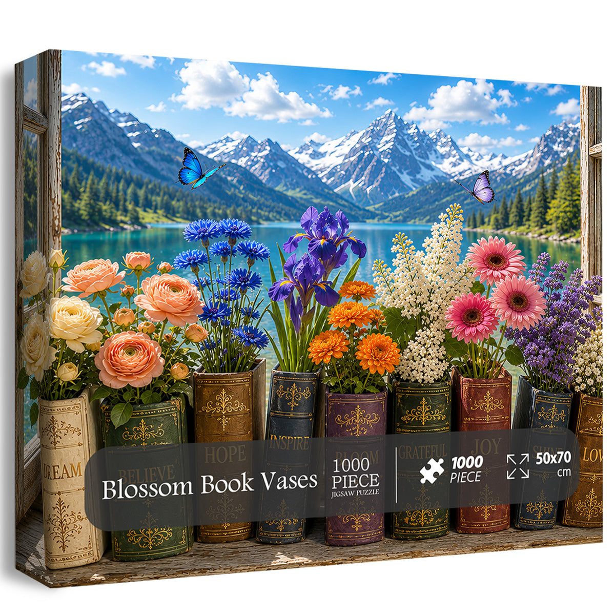 Blossom Book Vases Jigsaw Puzzle 1000 Pieces