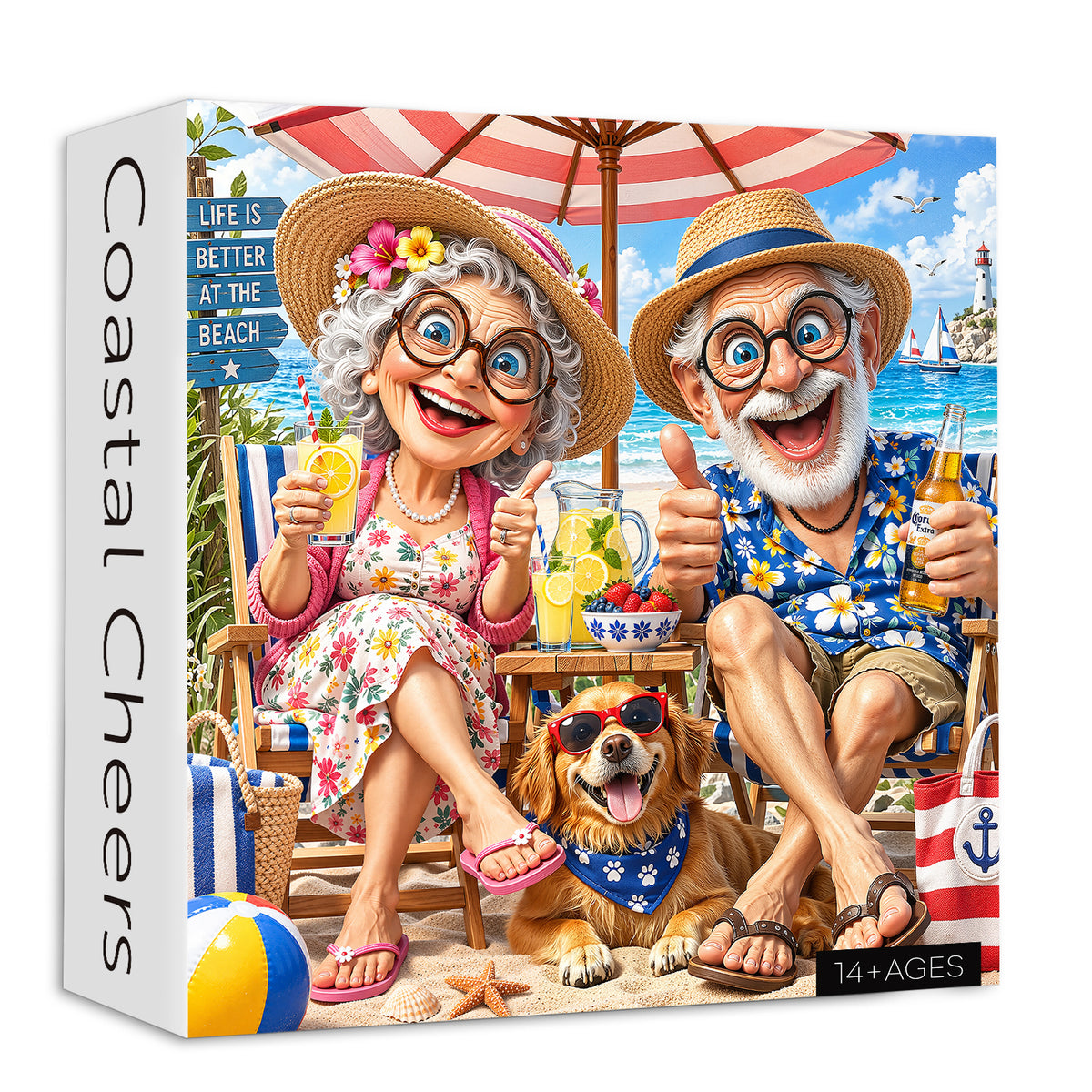 Coastal Cheers Jigsaw Puzzle 1000 Pieces
