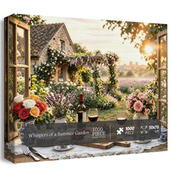 Flüstern eines Sommergarten-Puzzles, 1000 Teile