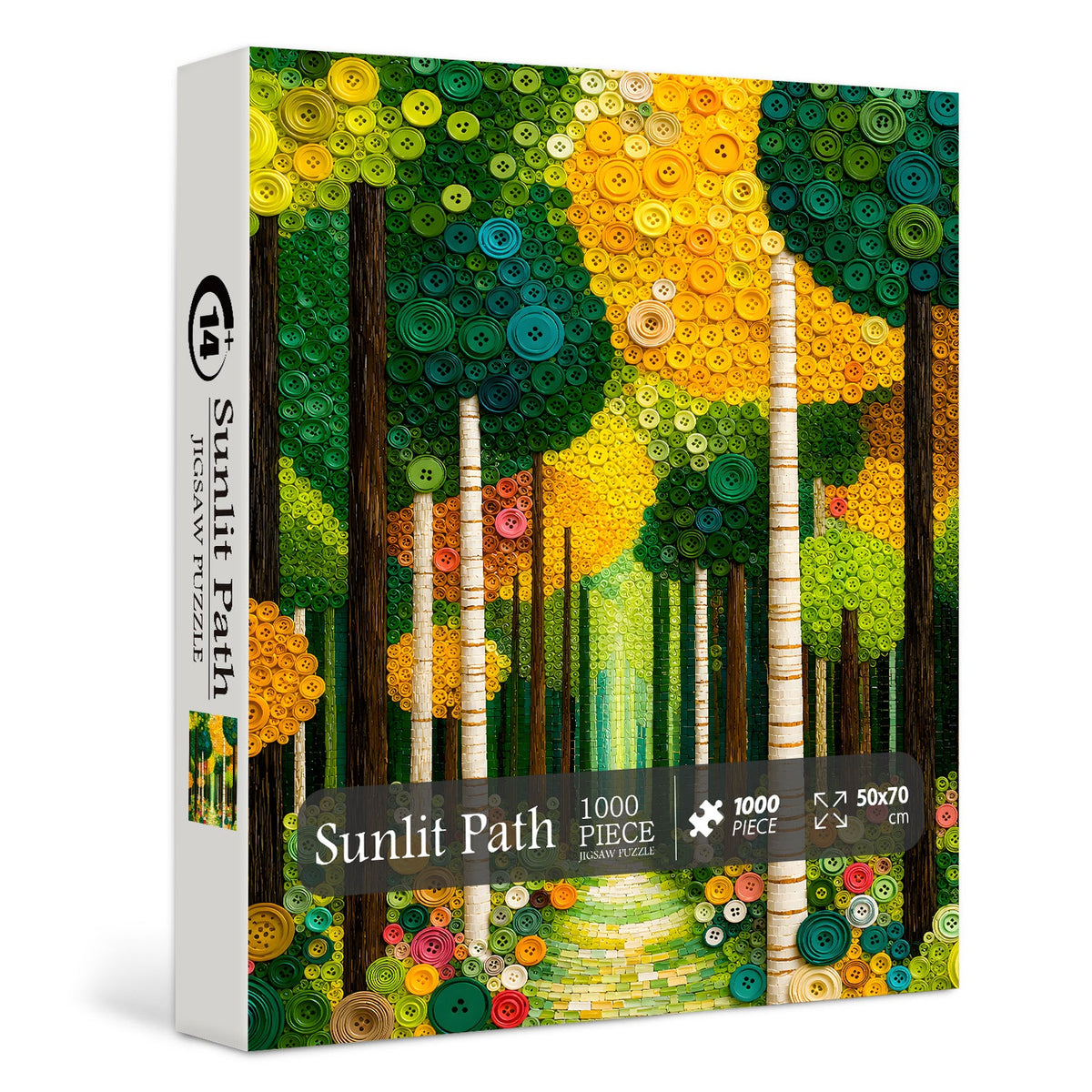 Sunlit Path Puzzle 1000 Teile