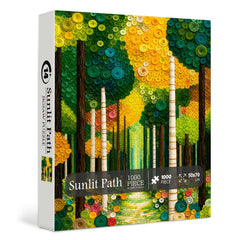 Sunlit Path Puzzle 1000 Teile