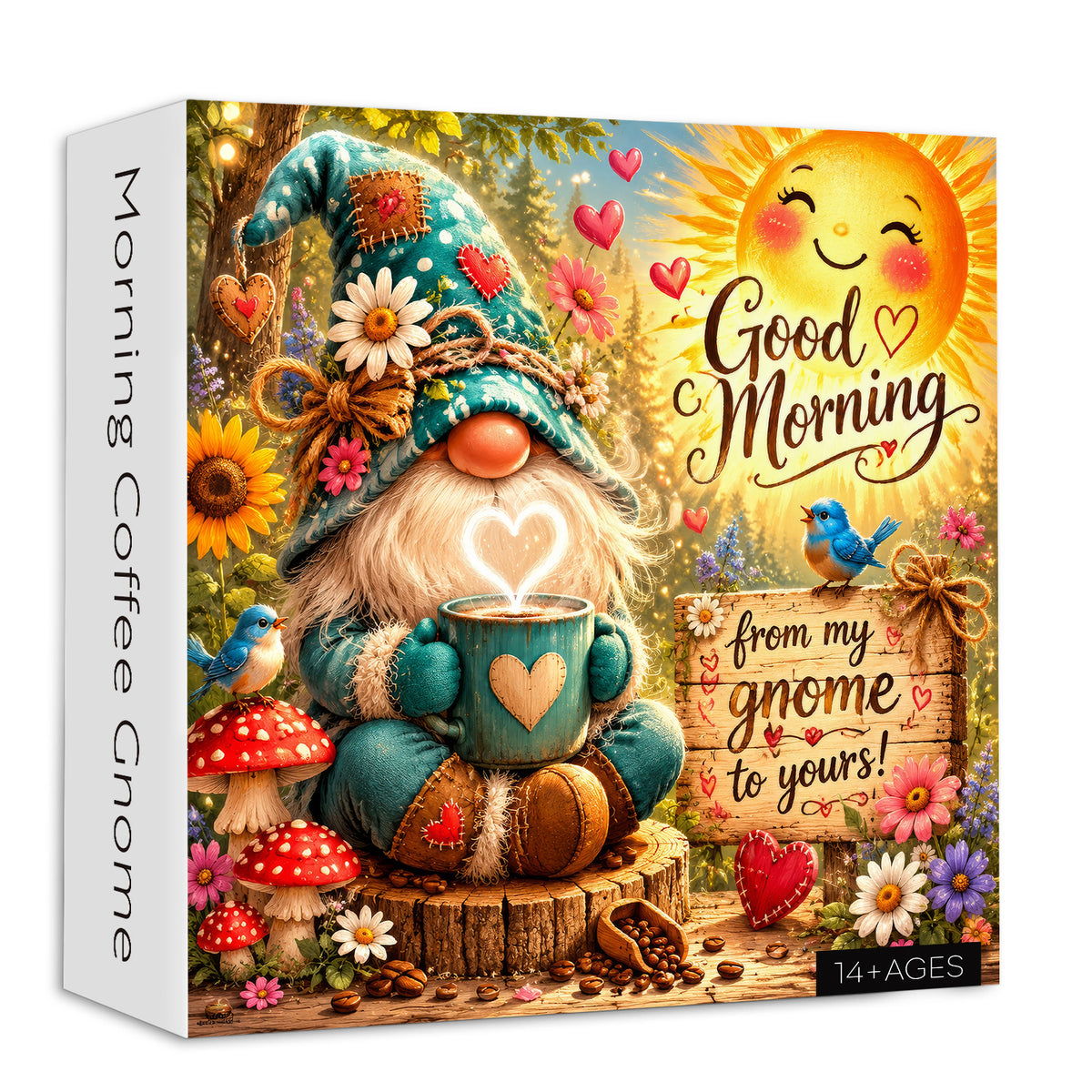 Morgenkaffee-Zwerg-Puzzle, 1000 Teile