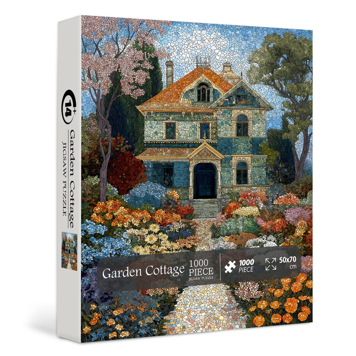 Gartenhaus-Puzzle 1000 Teile