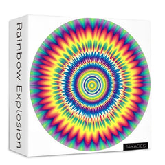 Rainbow Explosion Jigsaw Puzzle 1000 Pieces