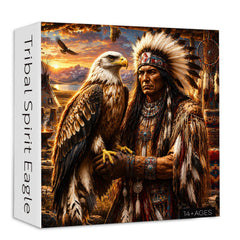 Tribal Spirit Eagle Jigsaw Puzzle 1000 Pieces
