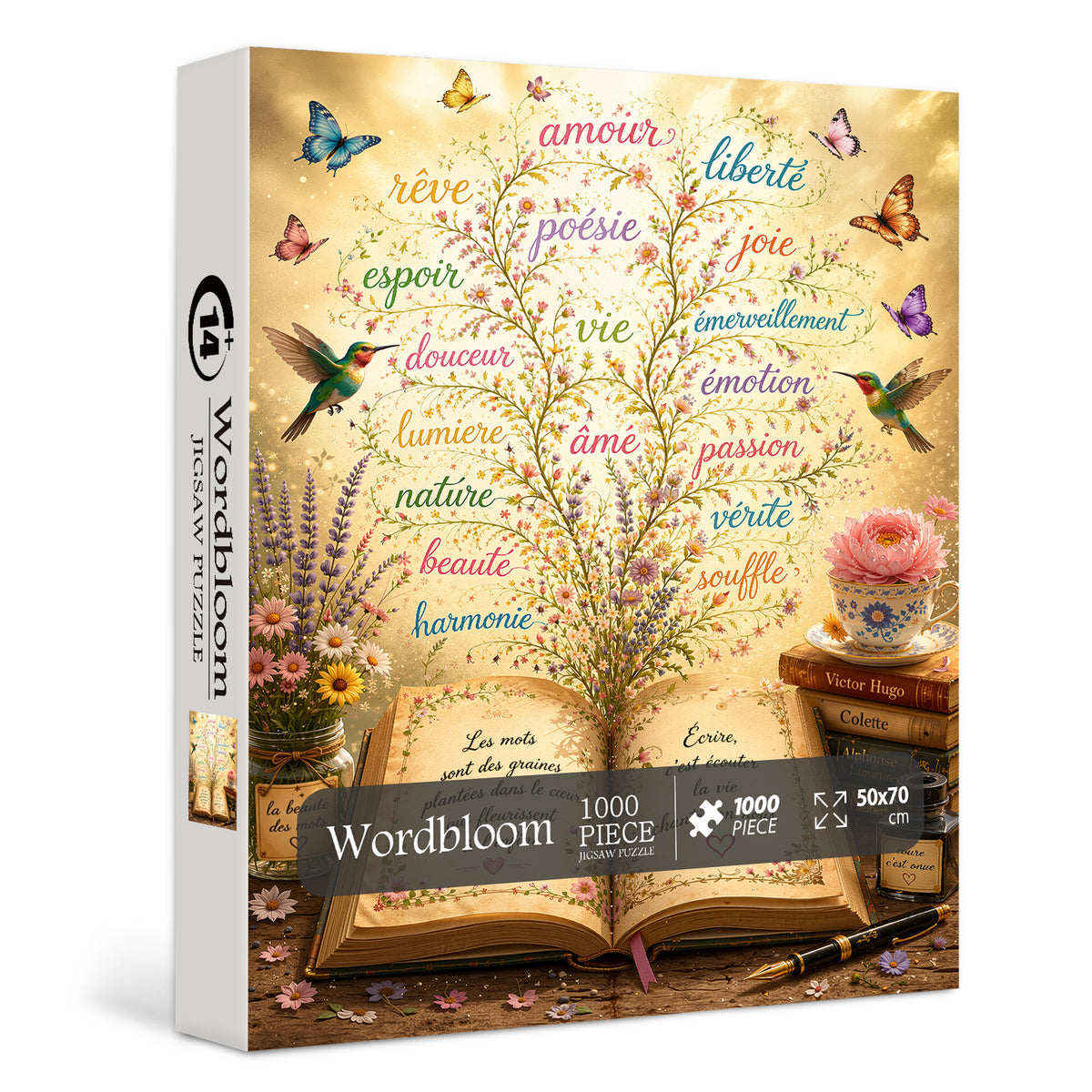 Wordbloom-Puzzle 1000 Teile