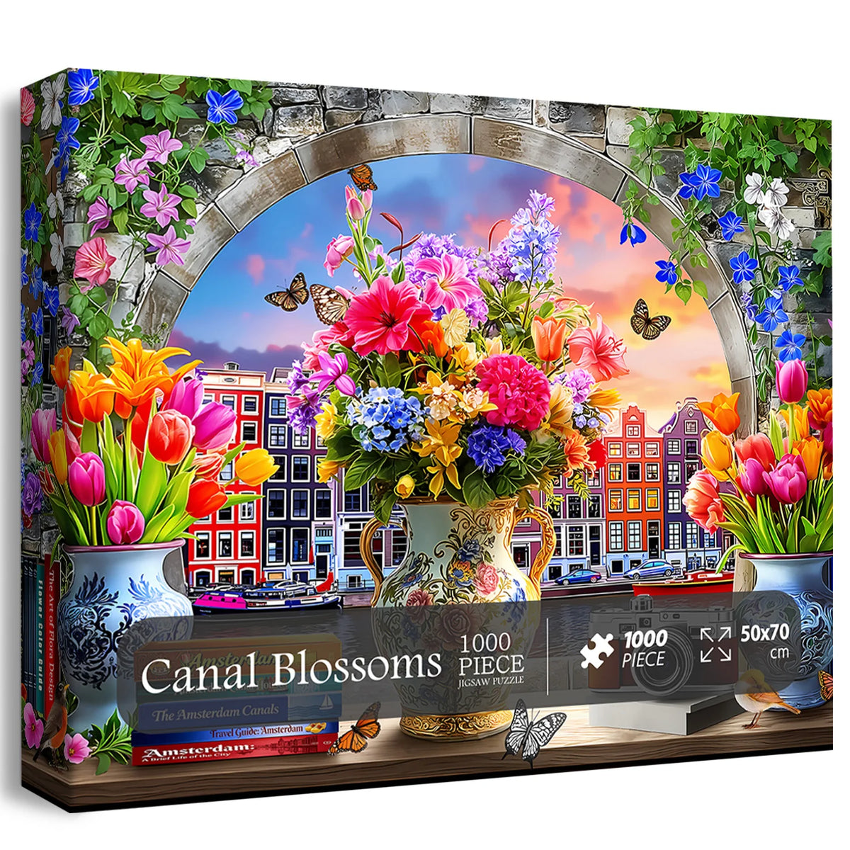 Kanalblüten-Puzzle 1000 Teile