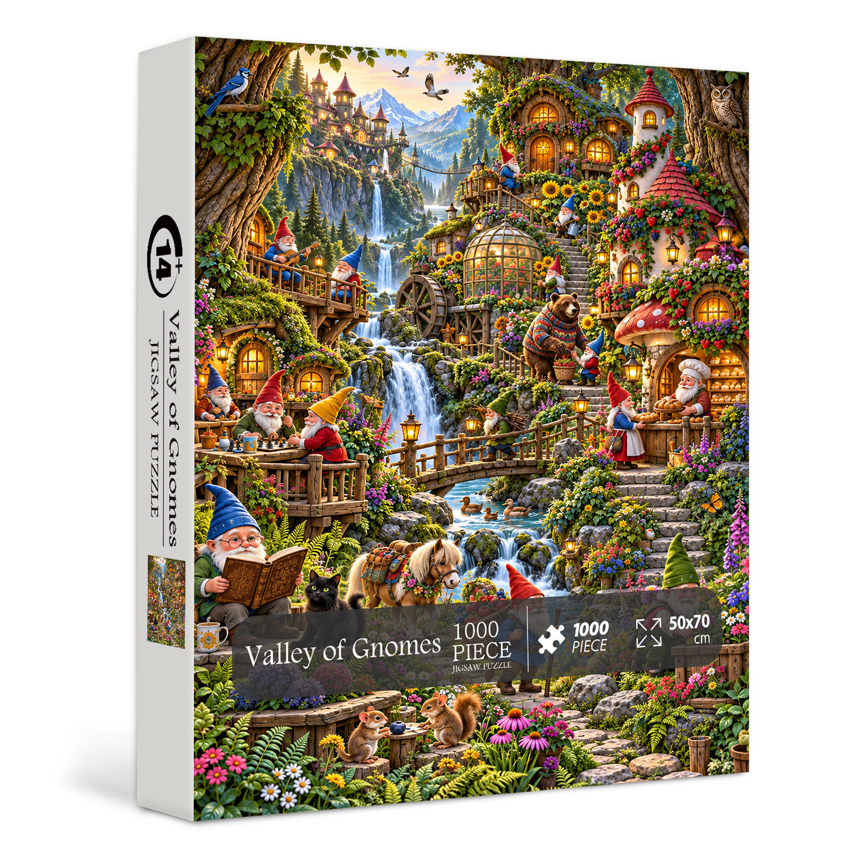 Valley of Gnomes Jigsaw Puzzle 1000 Pieces