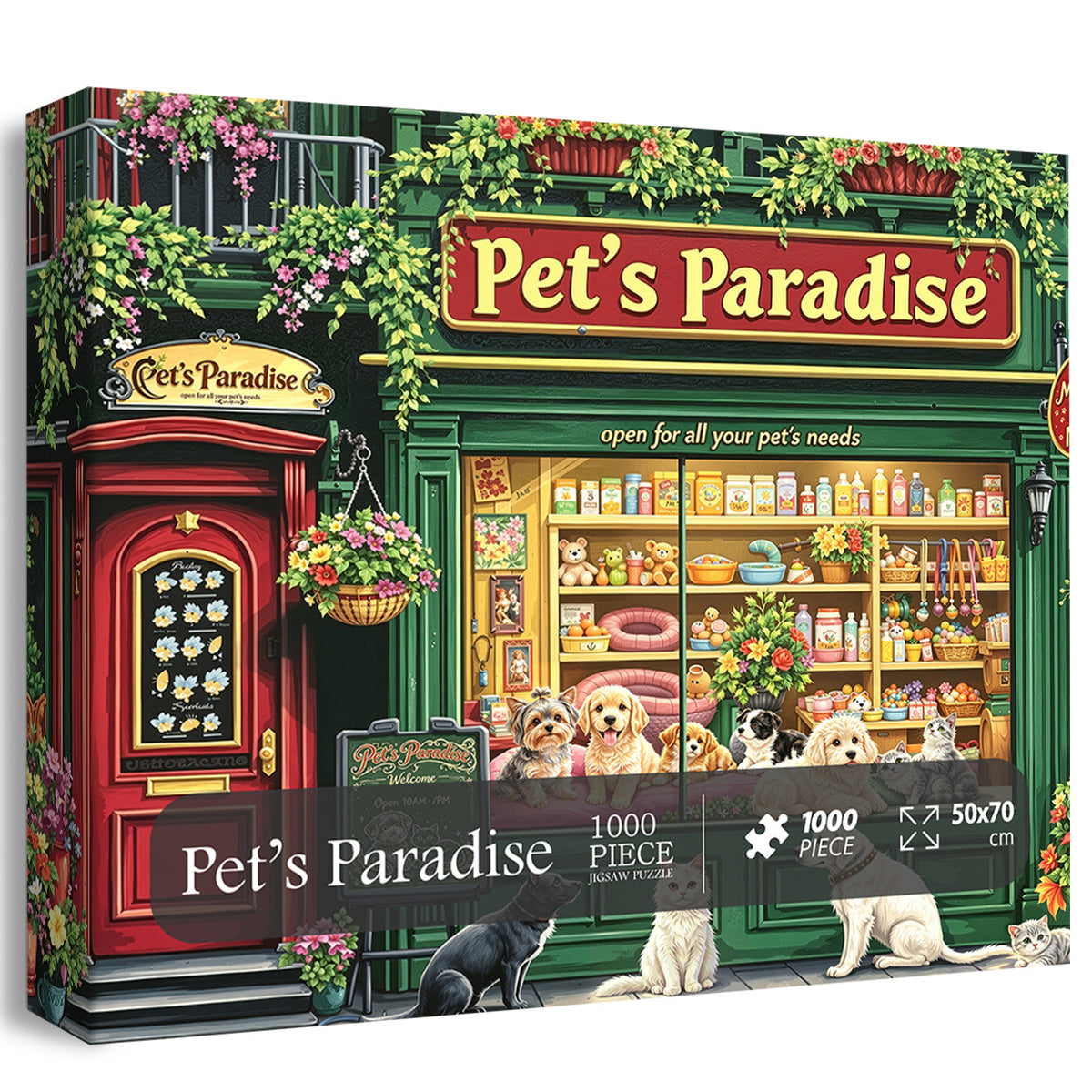 Pet’s Paradise Jigsaw Puzzle 1000 Pieces