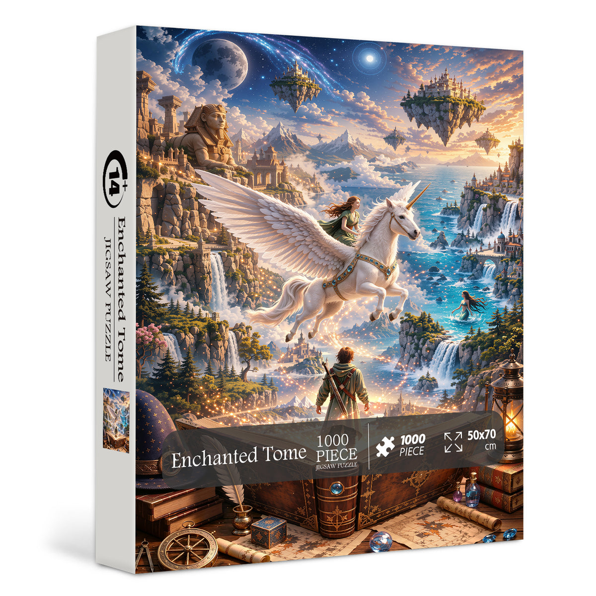 Enchanted Tome Jigsaw Puzzle 1000 Pieces