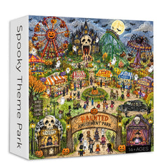 Puzzle del parco a tema spettrale 1000 pezzi