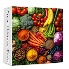 Vibrant raccolto per la festa puzzle puzzle 1000 pezzi