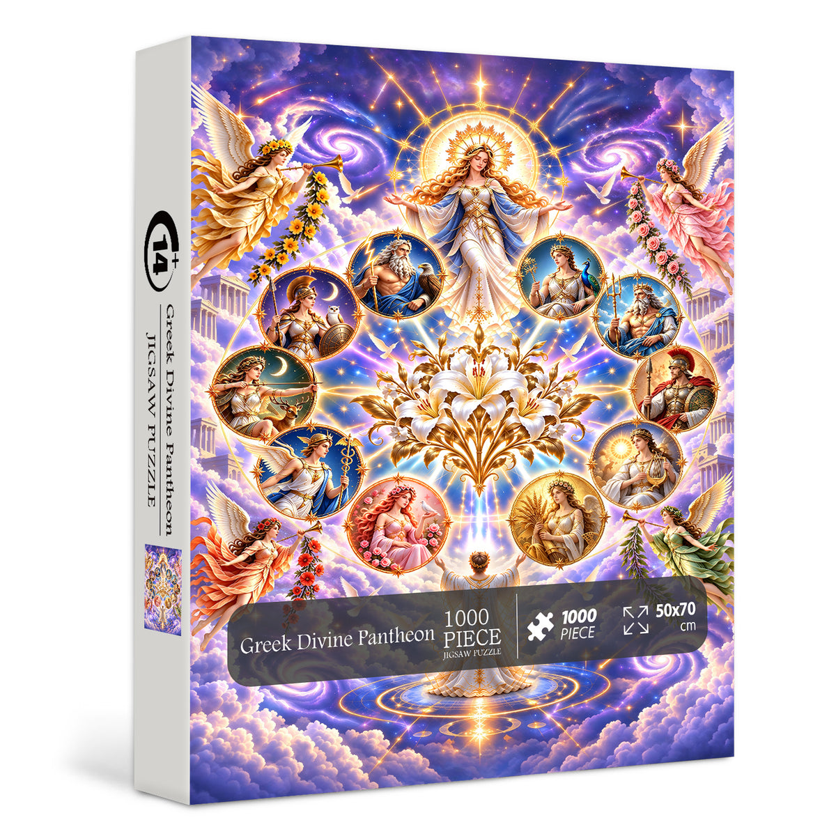 Greek Divine Pantheon Jigsaw Puzzle 1000 Pieces