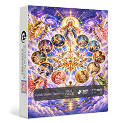 Greek Divine Pantheon Jigsaw Puzzle 1000 Pieces