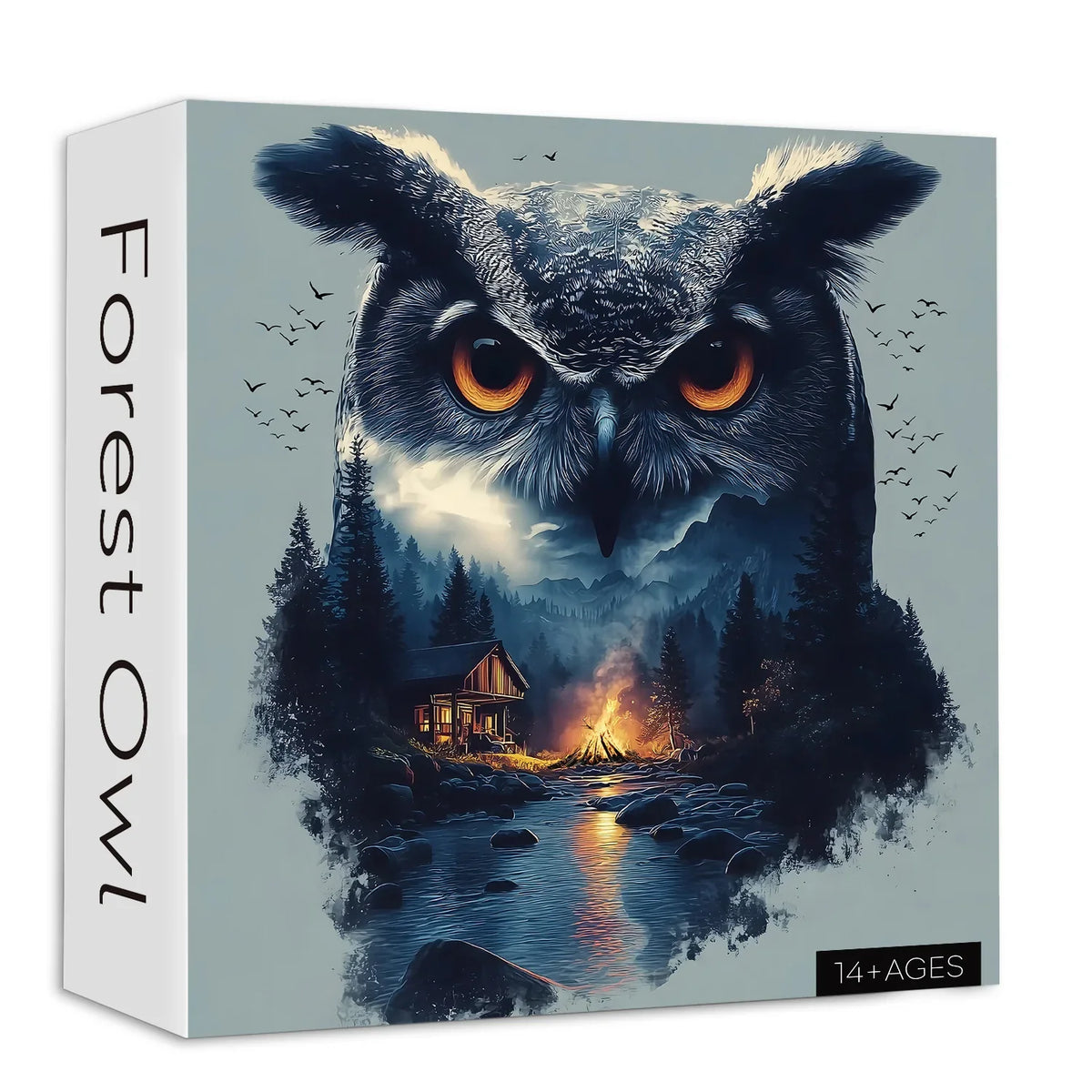 Foresta owlsaw puzzle 1000 pezzi