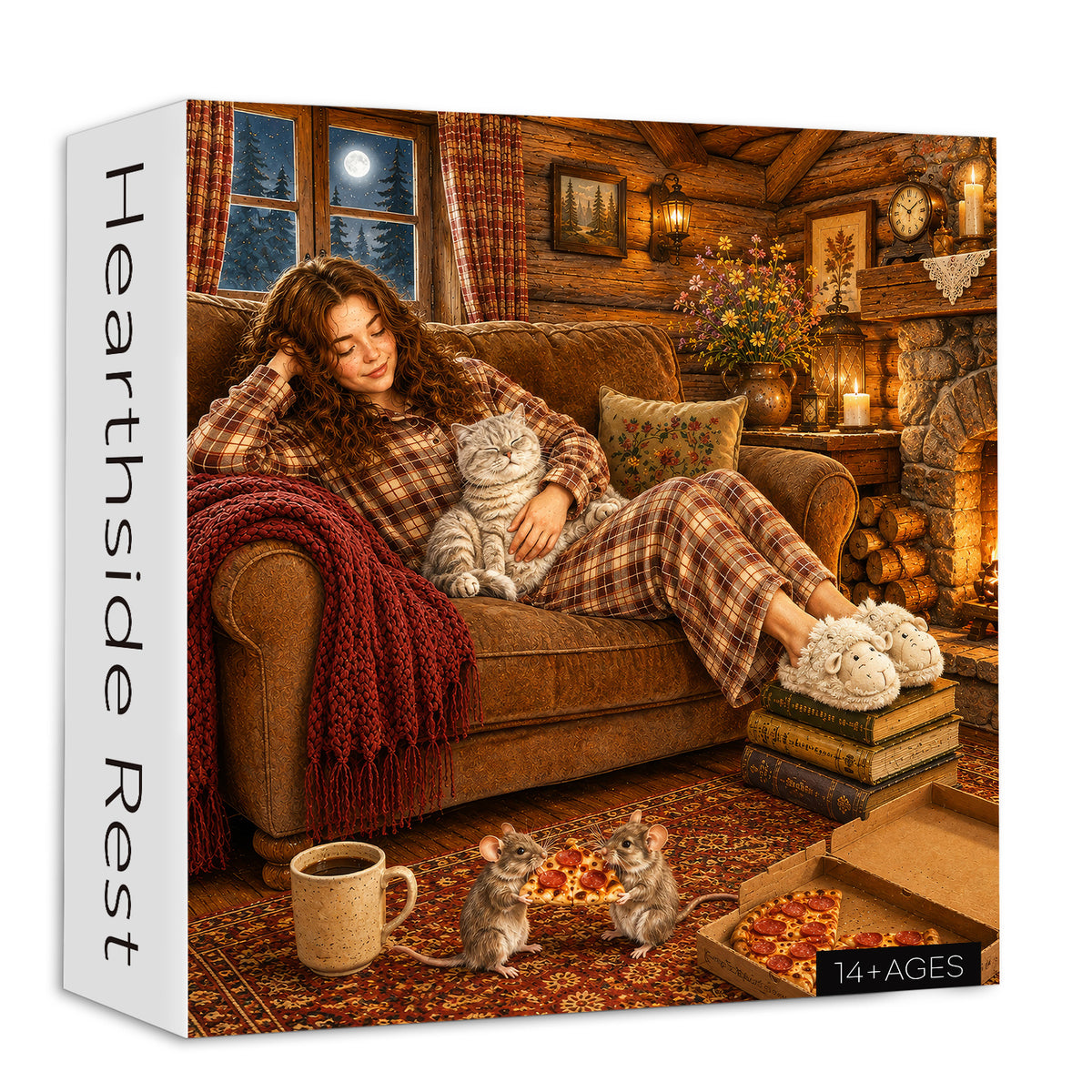 Hearthside Rest Jigsaw Puzzle 1000 Pieces