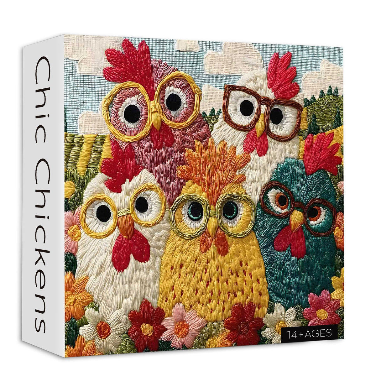 Chicles Chickens Puzzle 1000 pièces