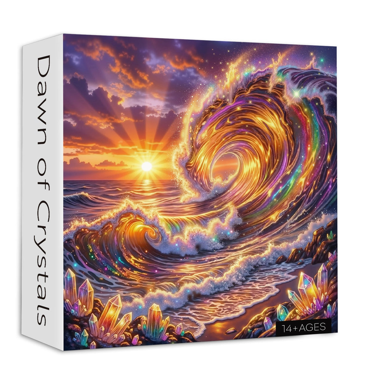 Puzzle L'alba dei cristalli 1000 pezzi