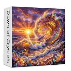 Puzzle L'alba dei cristalli 1000 pezzi